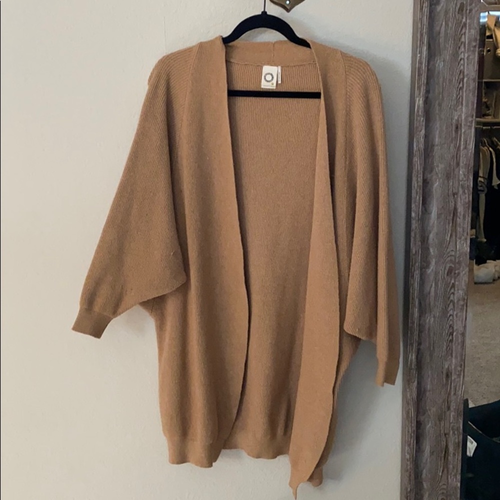 Anthropologie oversized dolman sleeve cardigan